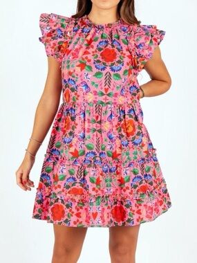 Sincerely Ours Mira Poplin Mini Dress
